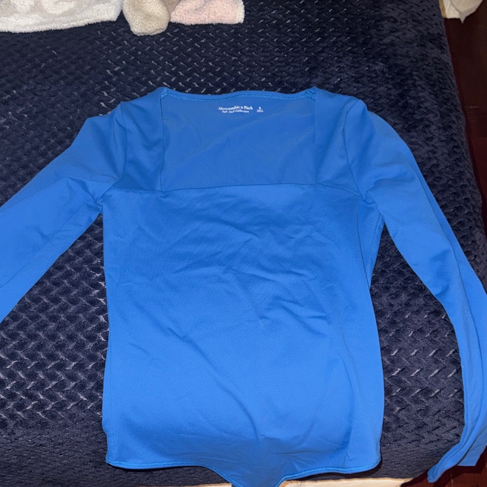 Abercrombie & Fitch Women's Vibrant Blue Bodysuit